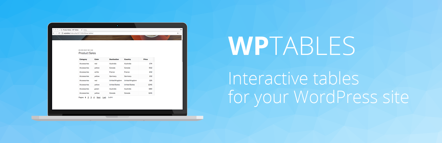 WordPress Tables